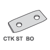 Ножи твердосплавные 2х-стор. стандартные скругл. CTK ST BO 2